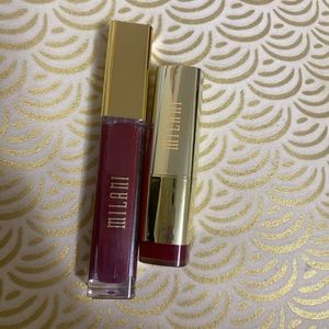 Milani lip matte and lipstick